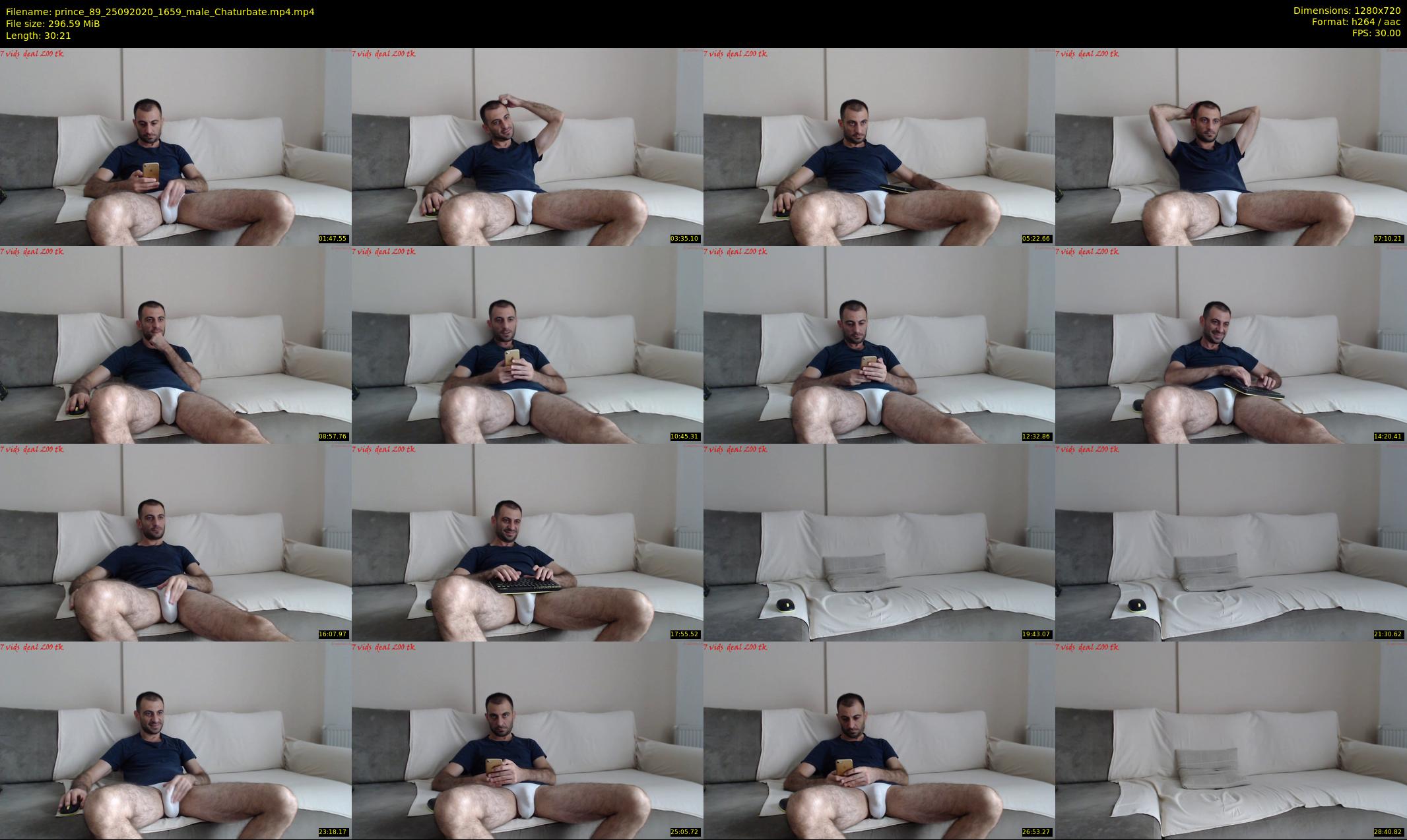 prince_89 — 31 minute Chaturbate male cam show recording, 720p, Sep 25, 2020