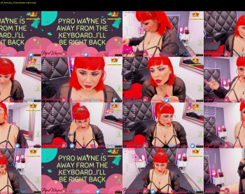 pyrowayne — 60 minute Chaturbate female cam show recording, 720p, Sep 26, 2020