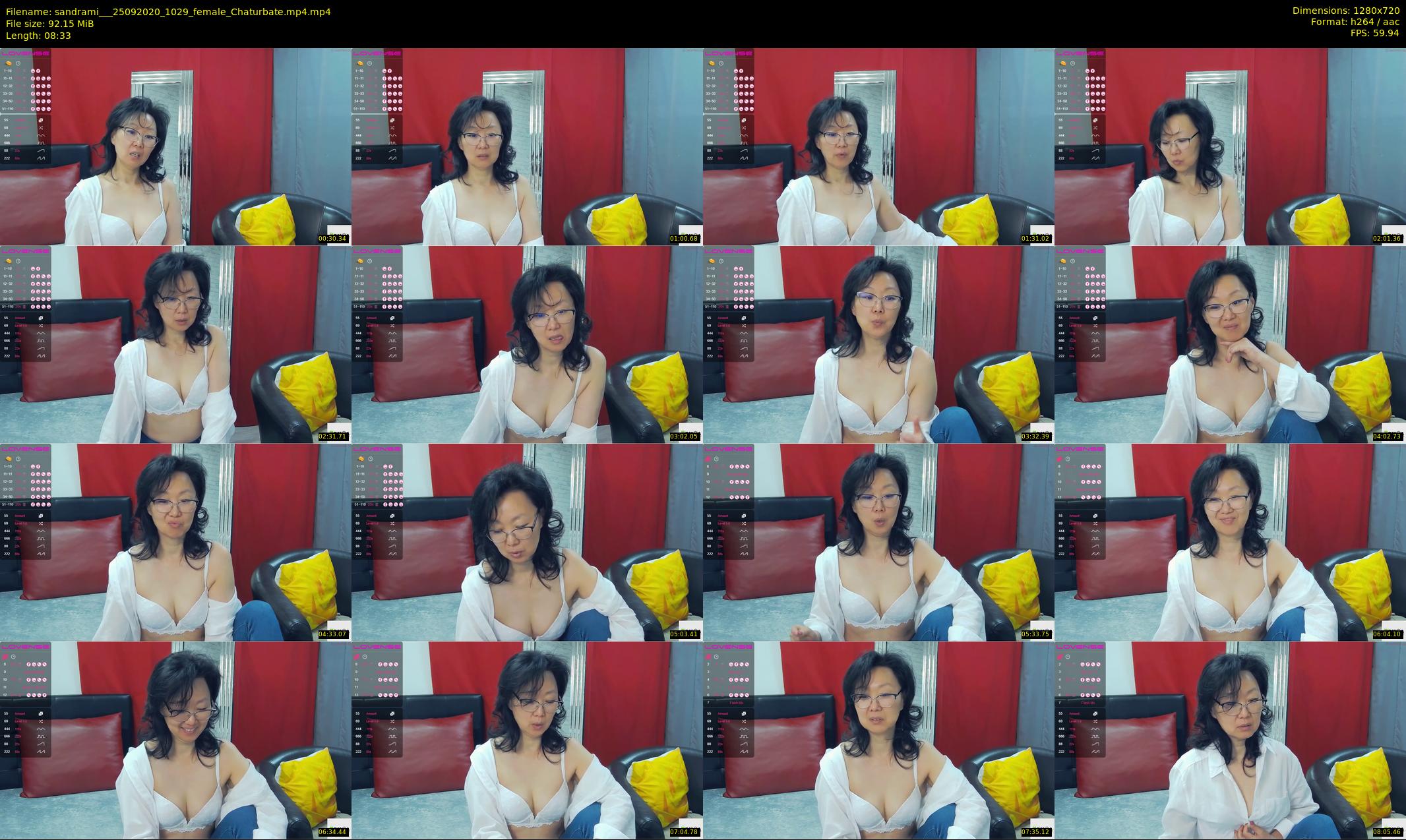 sandrami__ — 9 minute Chaturbate female cam show recording, 720p, Sep 25, 2020