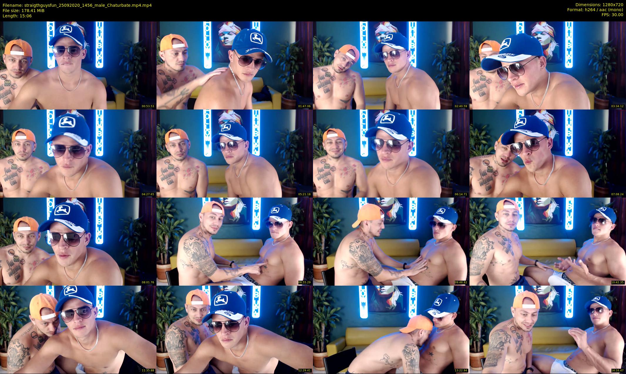 straigthguysfun — 16 minute Chaturbate male cam show recording, 720p, Sep 25, 2020