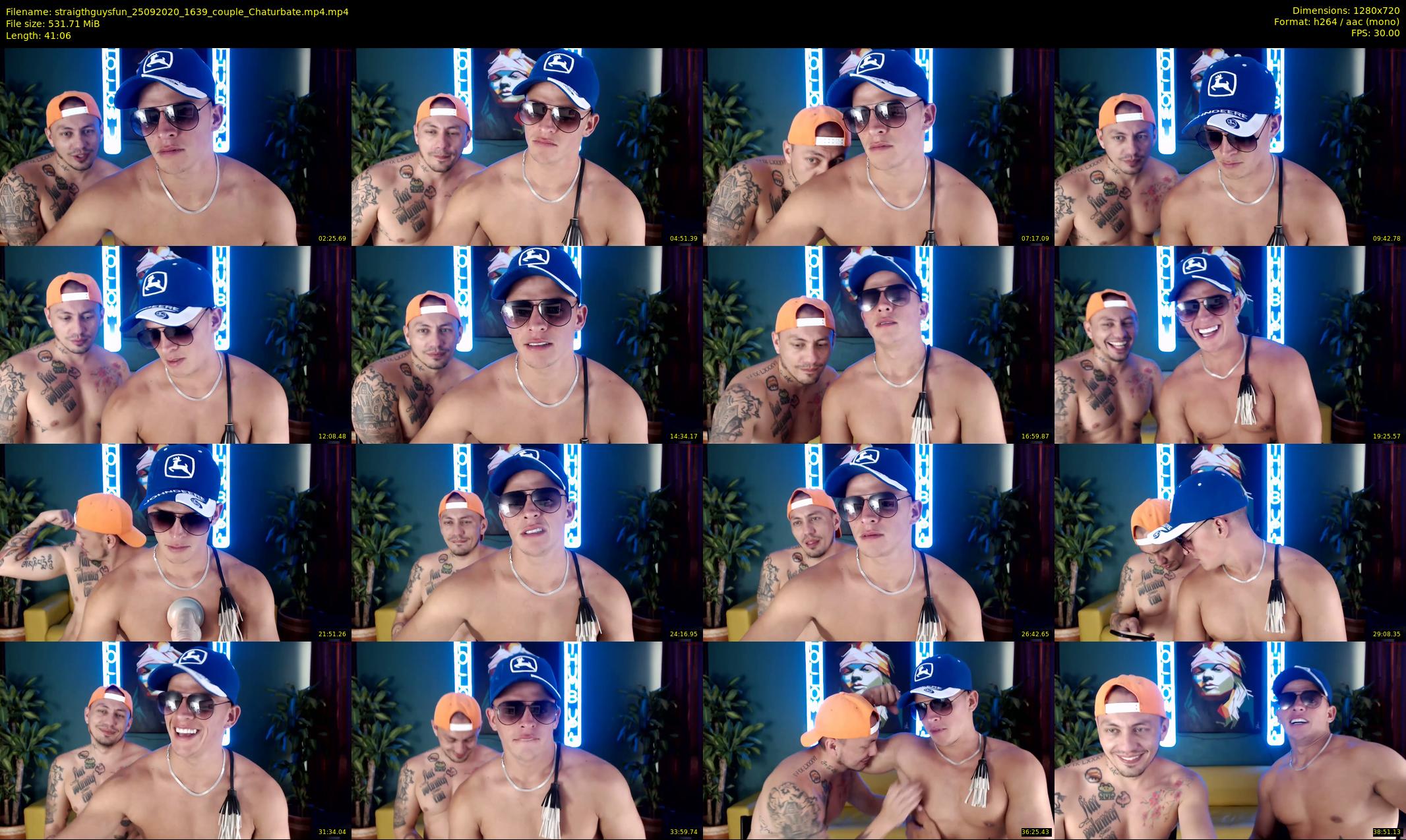 straigthguysfun — 42 minute Chaturbate male cam show recording, 720p, Sep 25, 2020