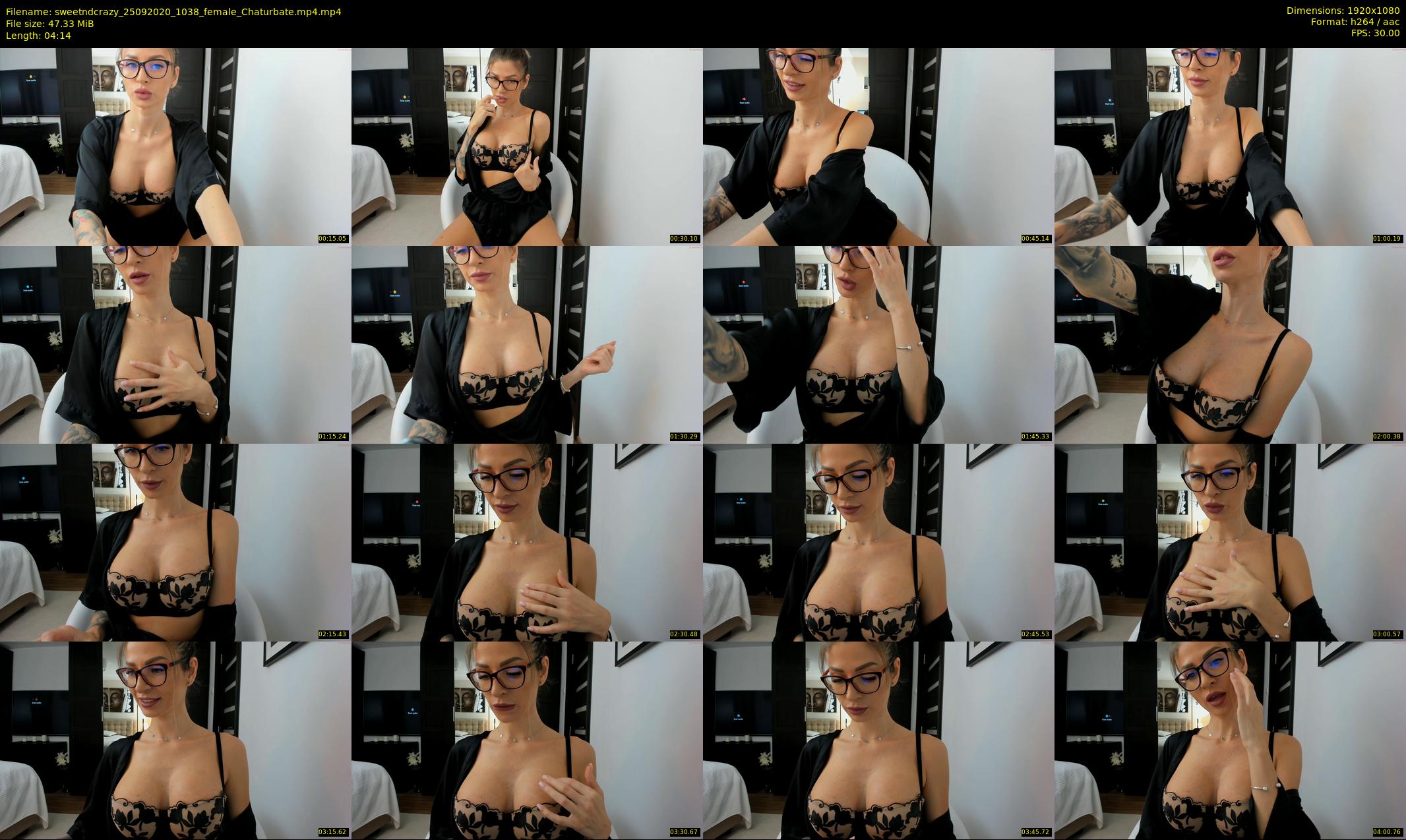 sweetndcrazy — 5 minute Chaturbate female cam show recording, 1080p, Sep 25, 2020