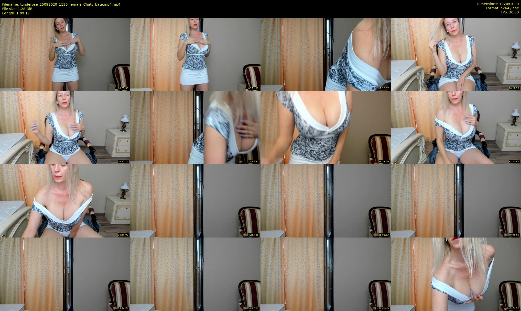 tunderose — 70 minute Chaturbate female cam show recording, 1080p, Sep 25, 2020