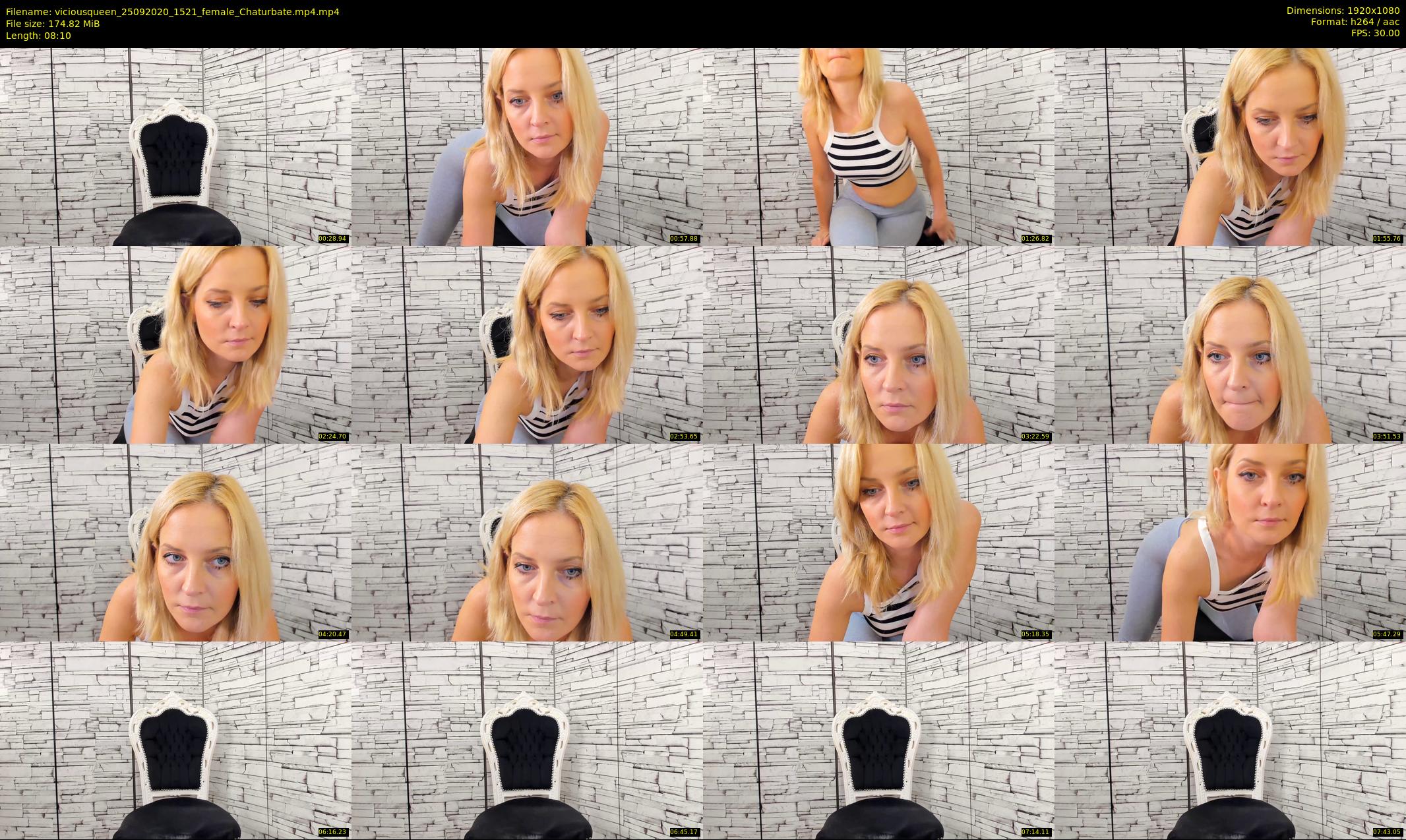 viciousqueen — 9 minute Chaturbate female cam show recording, 1080p, Sep 25, 2020