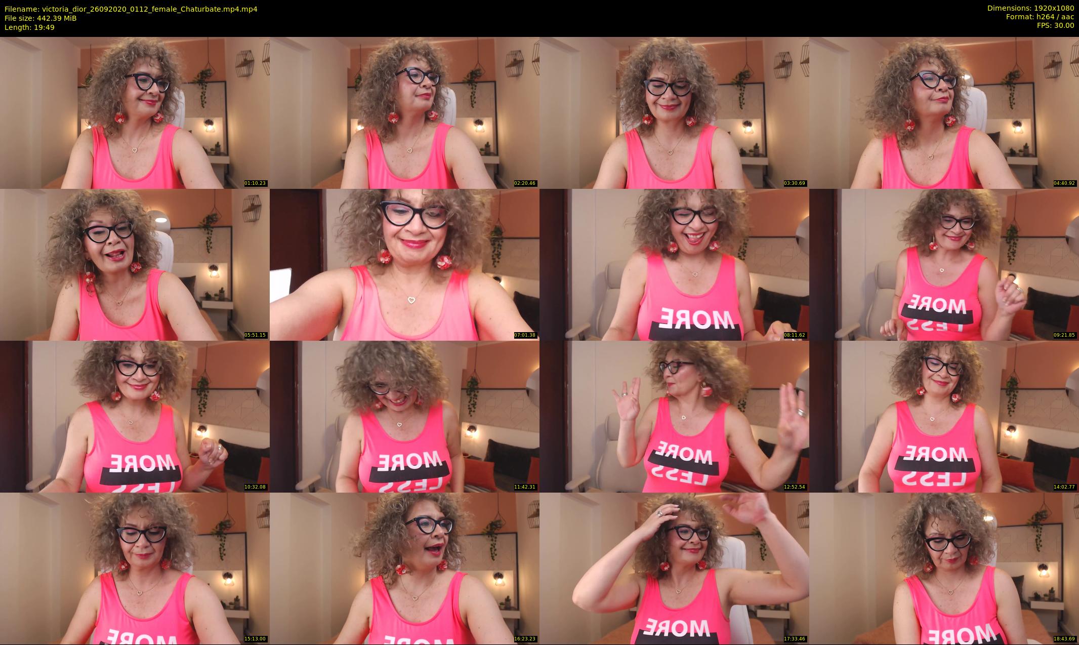 victoria_dior — 20 minute Chaturbate female cam show recording, 1080p, Sep 26, 2020