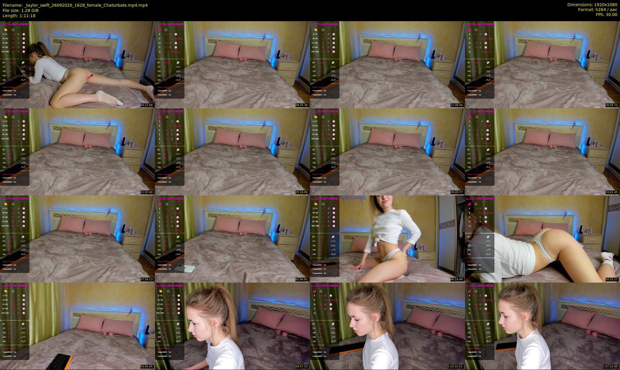 _taylor_swift — 72 minute Chaturbate female cam show recording, 1080p, Sep 26, 2020