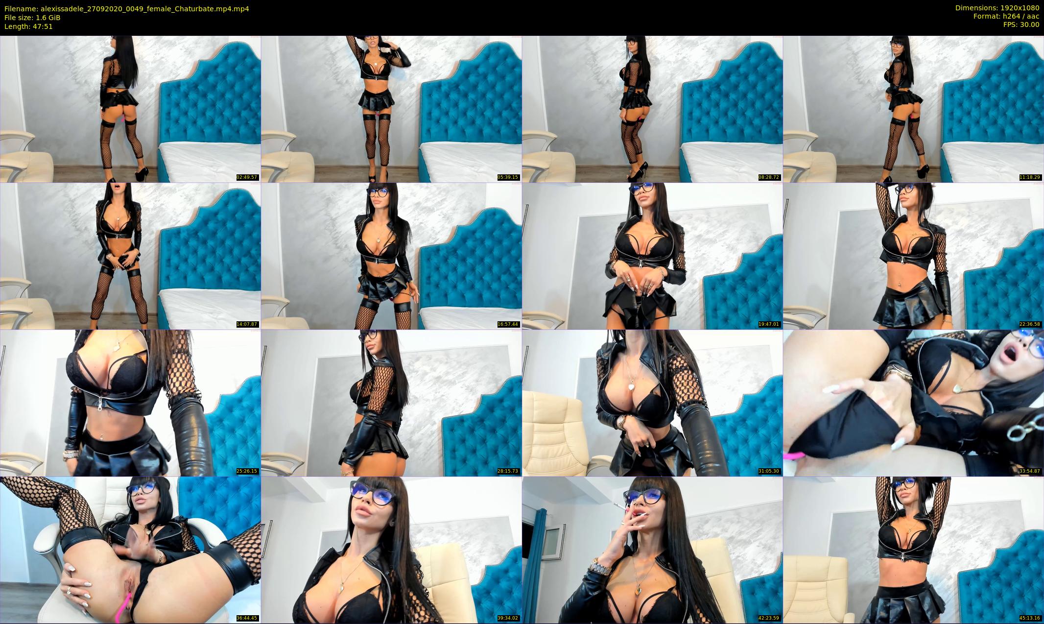 alexissadele — 48 minute Chaturbate female cam show recording, 1080p, Sep 27, 2020