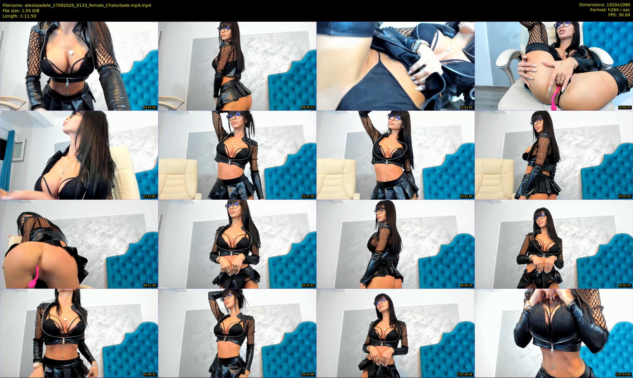 alexissadele — 72 minute Chaturbate female cam show recording, 1080p, Sep 27, 2020