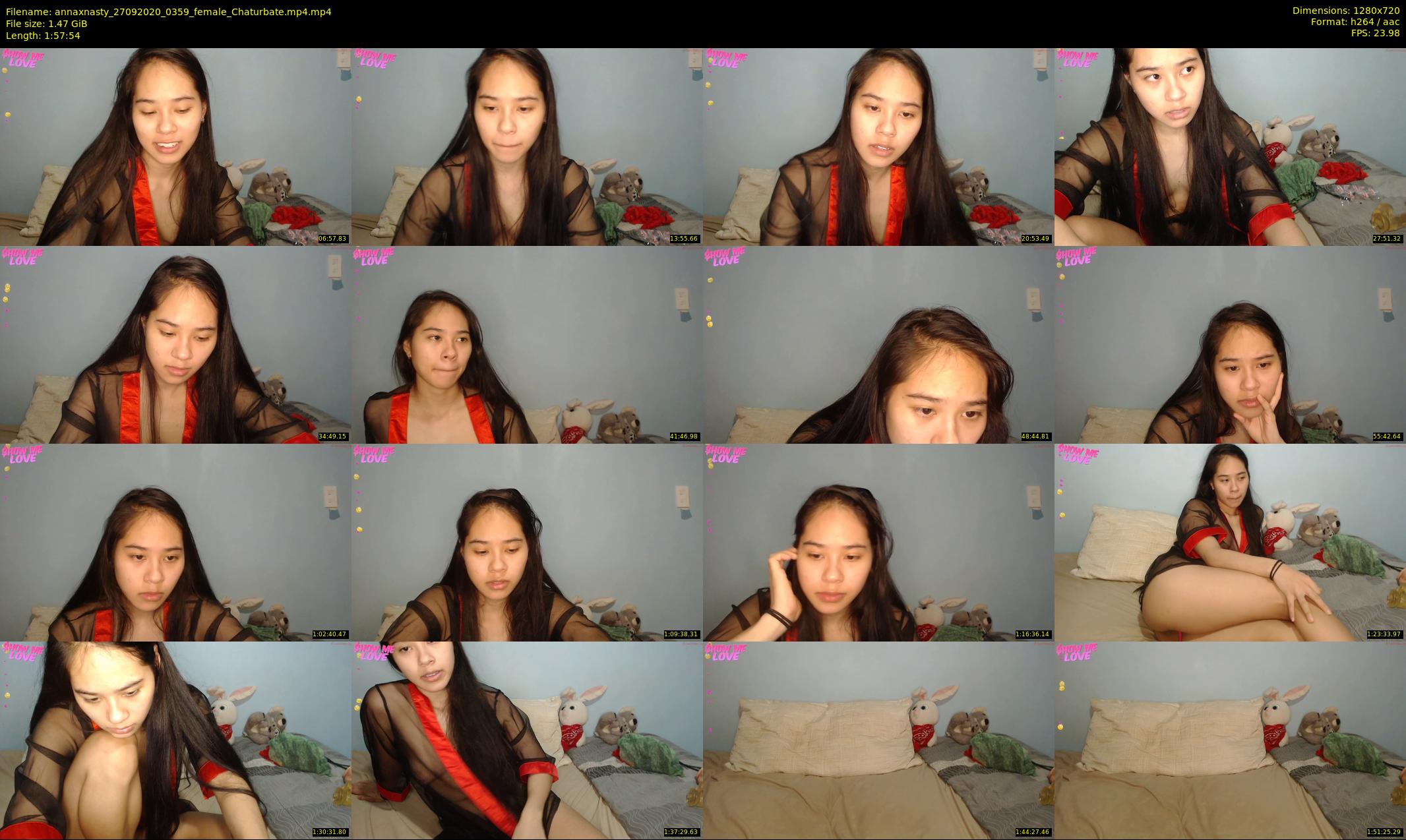 annaxnasty — 118 minute Chaturbate female cam show recording, 720p, Sep 27, 2020