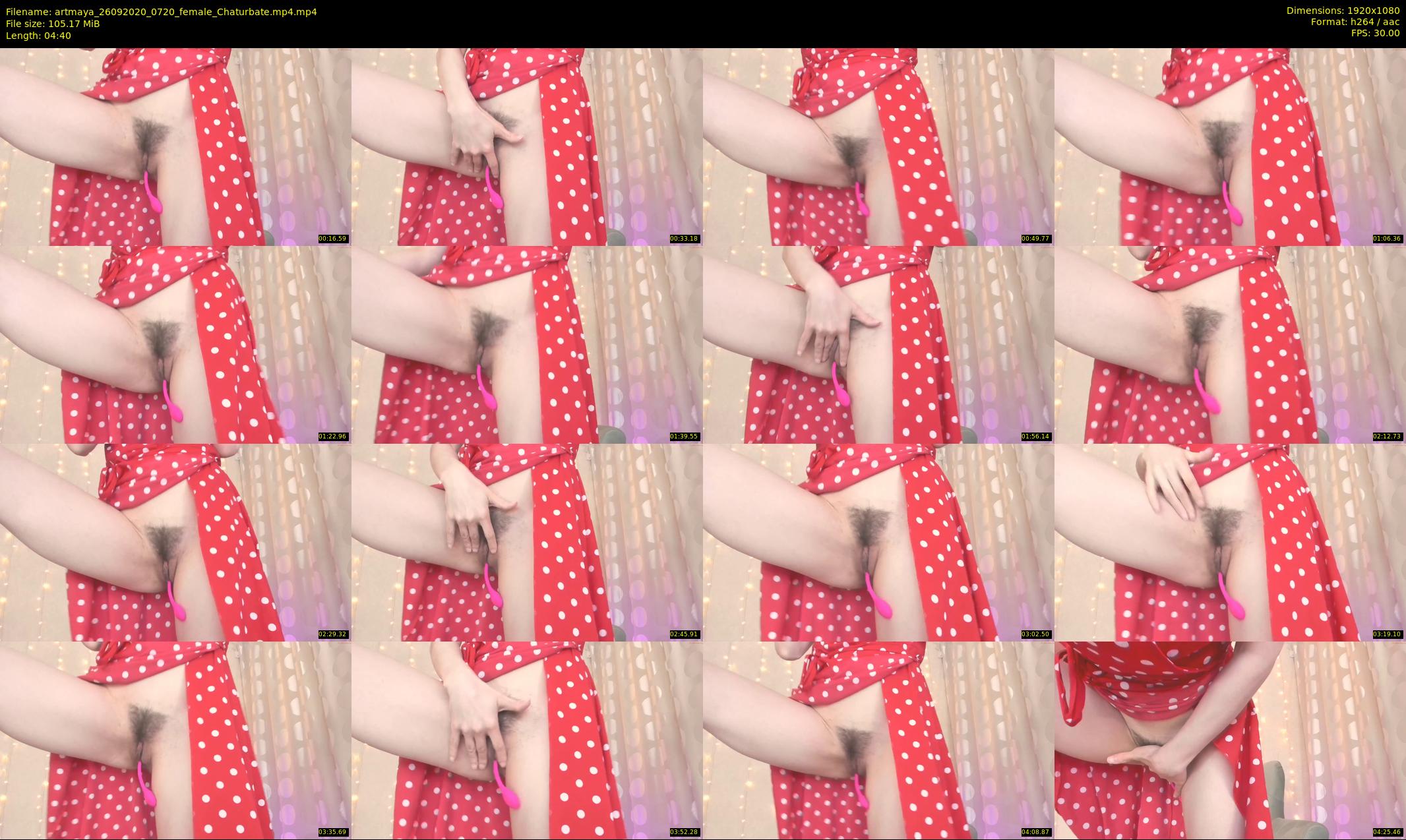artmaya — 5 minute Chaturbate female cam show recording, 1080p, Sep 26, 2020