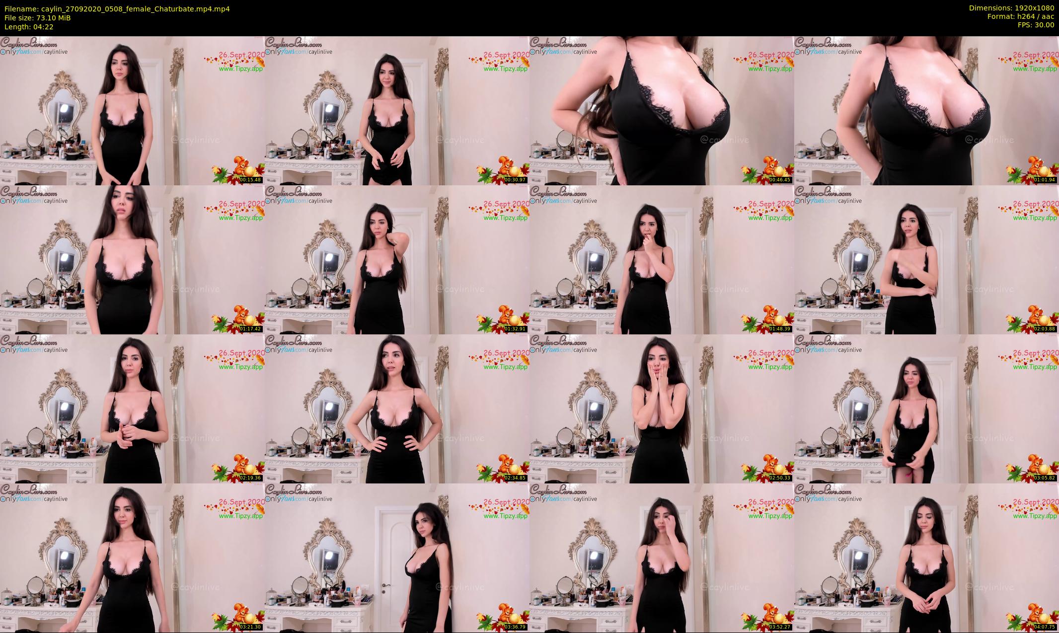 caylin — 5 minute Chaturbate female cam show recording, 1080p, Sep 27, 2020