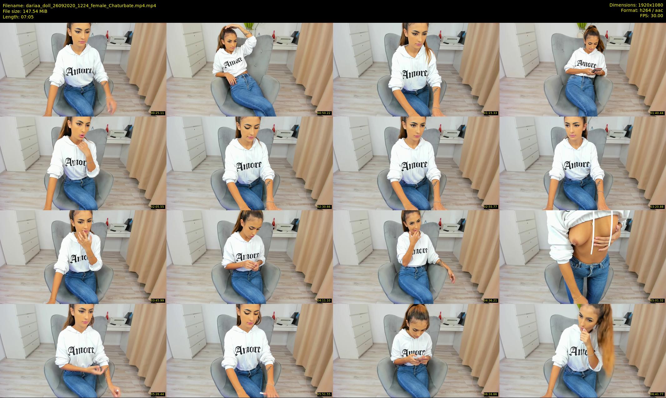 dariaa_doll — 8 minute Chaturbate female cam show recording, 1080p, Sep 26, 2020