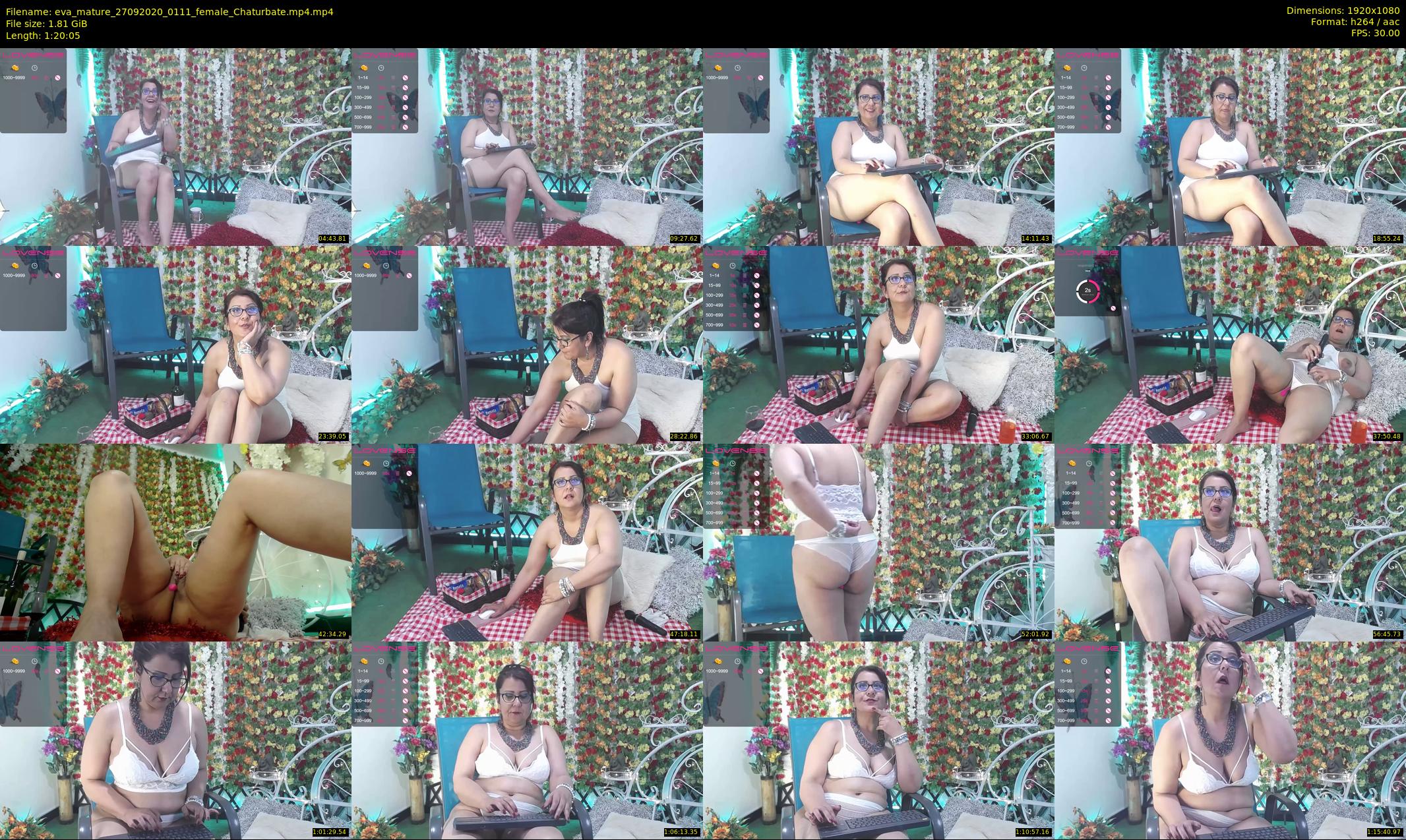 eva_mature — 81 minute Chaturbate female cam show recording, 1080p, Sep 27, 2020