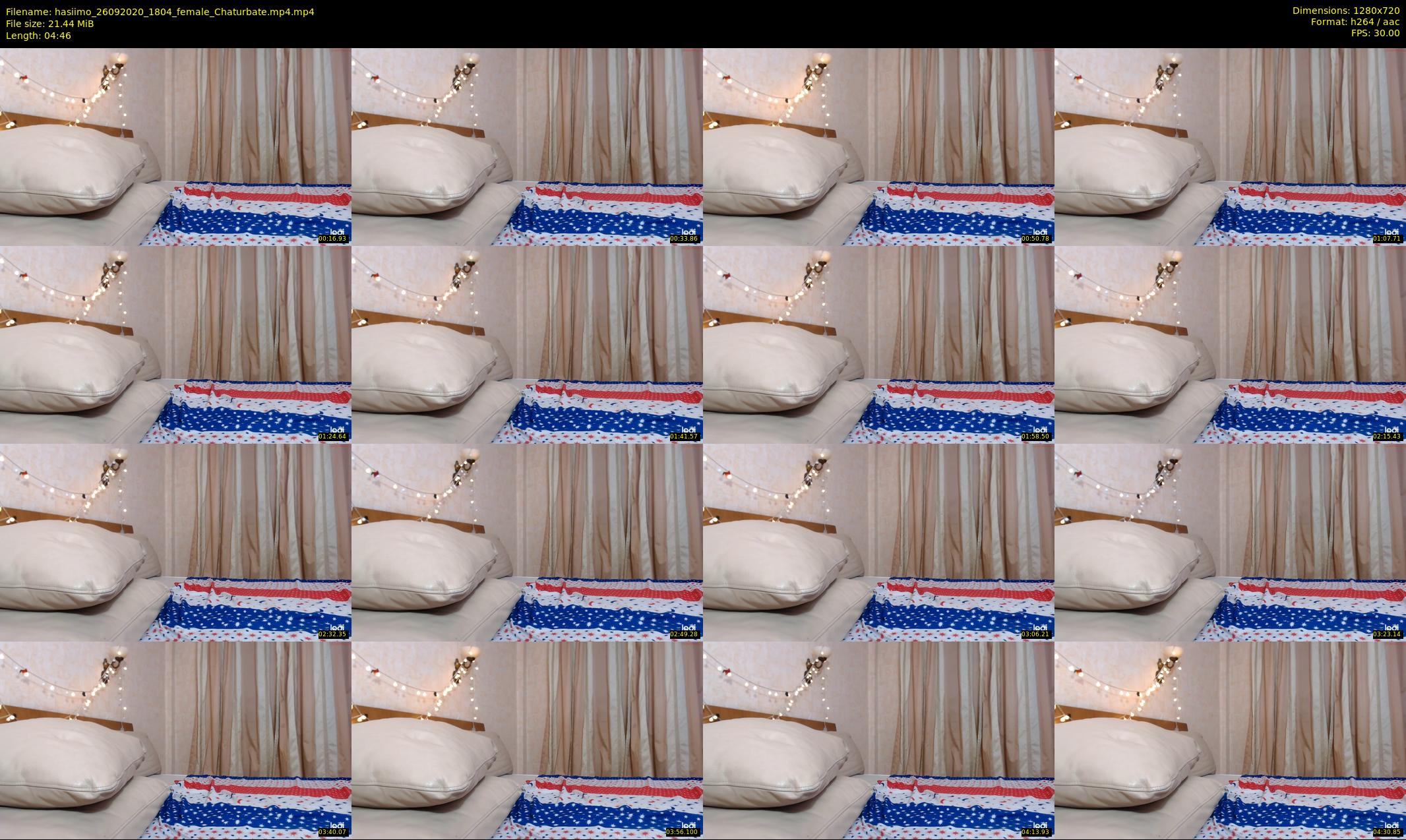 hasiimo — 5 minute Chaturbate female cam show recording, 720p, Sep 26, 2020