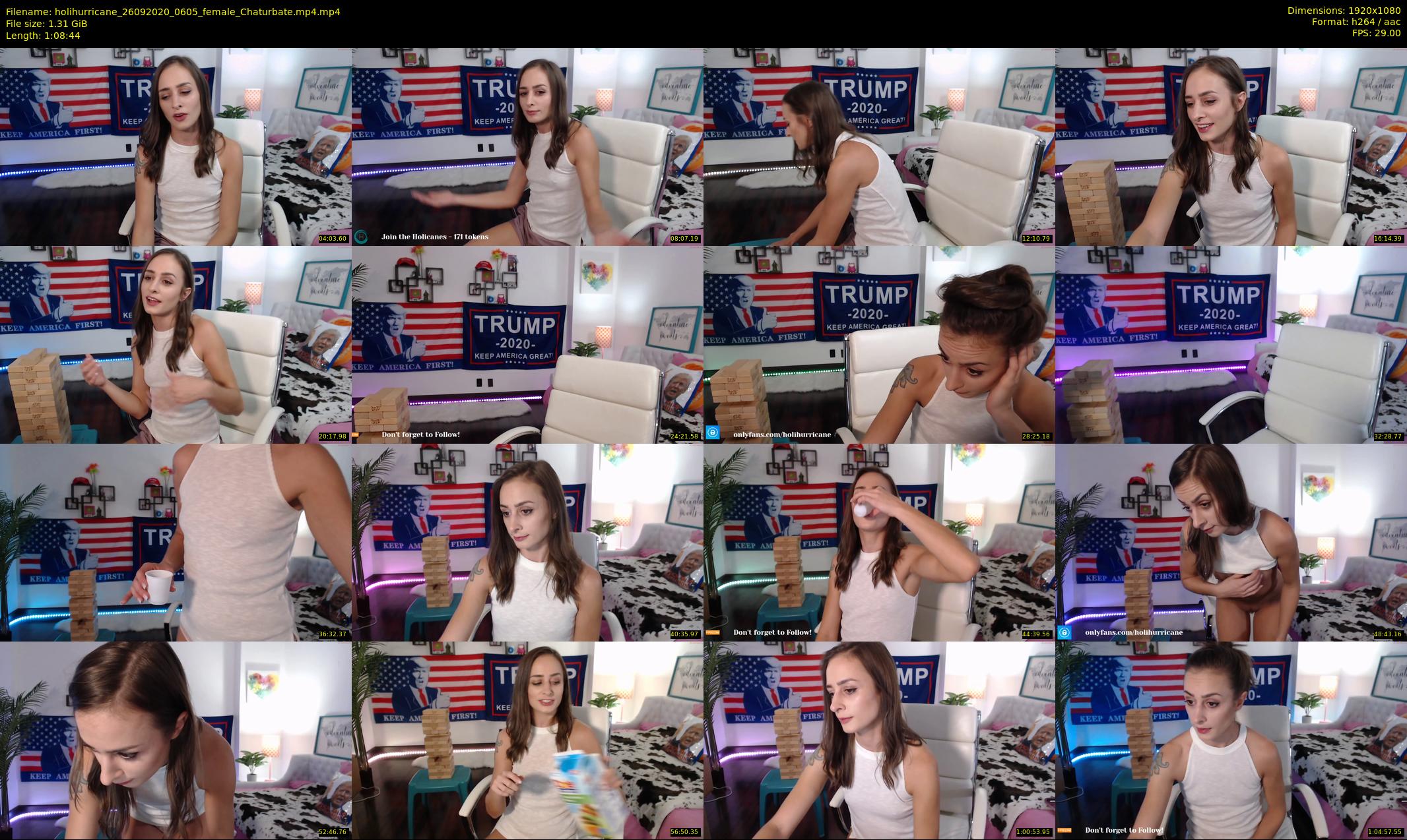 holihurricane — 69 minute Chaturbate female cam show recording, 1080p, Sep 26, 2020