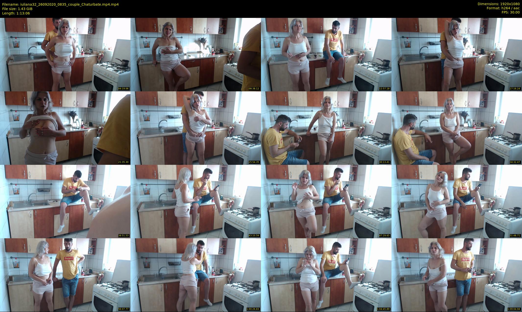 iuliana32 — 74 minute Chaturbate couple cam show recording, 1080p, Sep 26, 2020