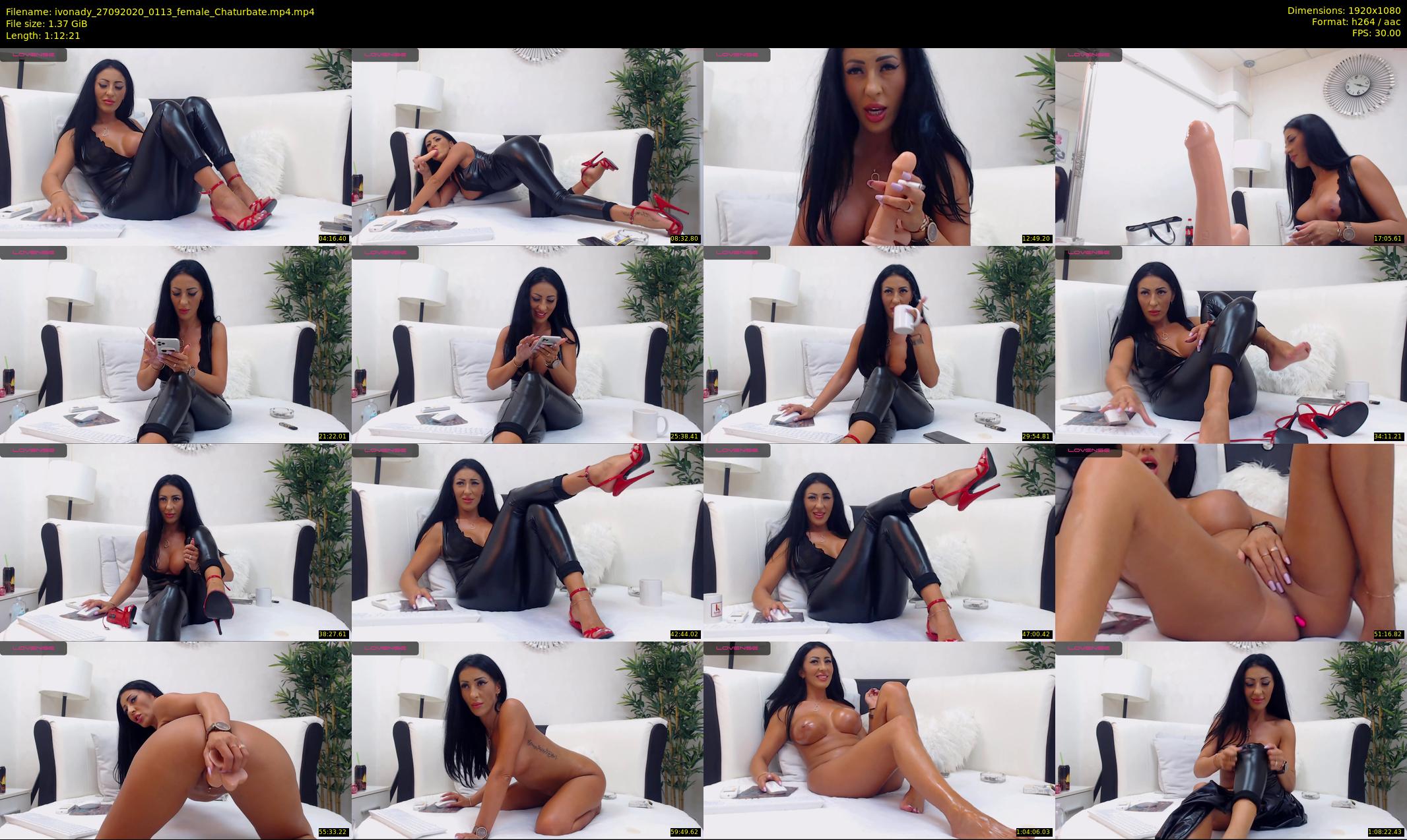 ivonady — 73 minute Chaturbate female cam show recording, 1080p, Sep 27, 2020