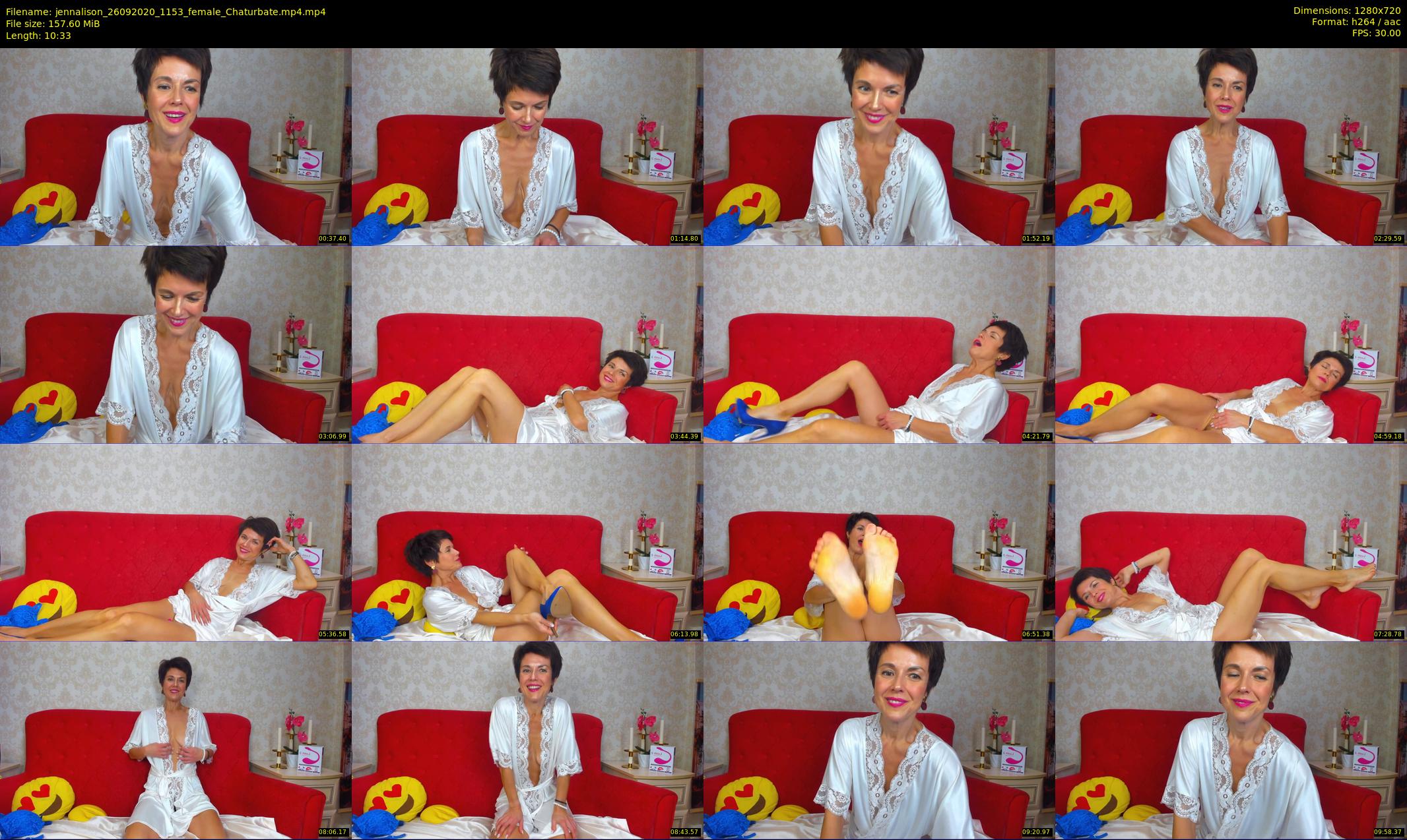 jennalison — 11 minute Chaturbate female cam show recording, 720p, Sep 26, 2020
