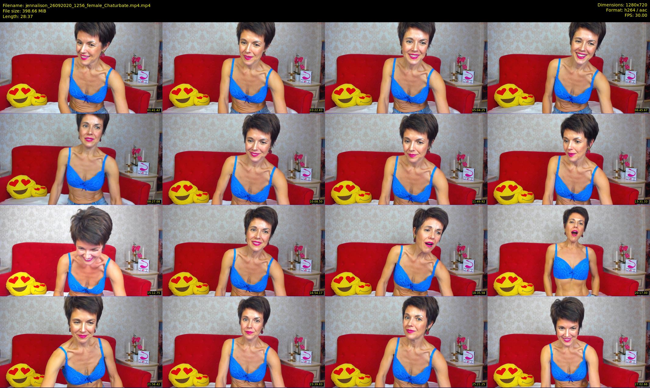 jennalison — 29 minute Chaturbate female cam show recording, 720p, Sep 26, 2020
