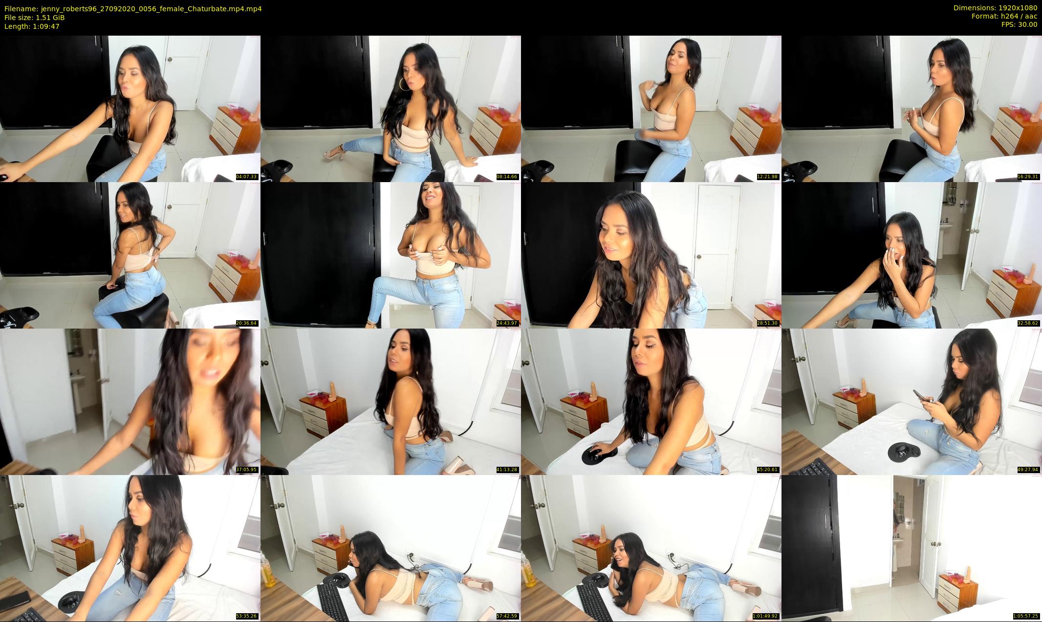 jenny_roberts96 — 70 minute Chaturbate female cam show recording, 1080p, Sep 27, 2020