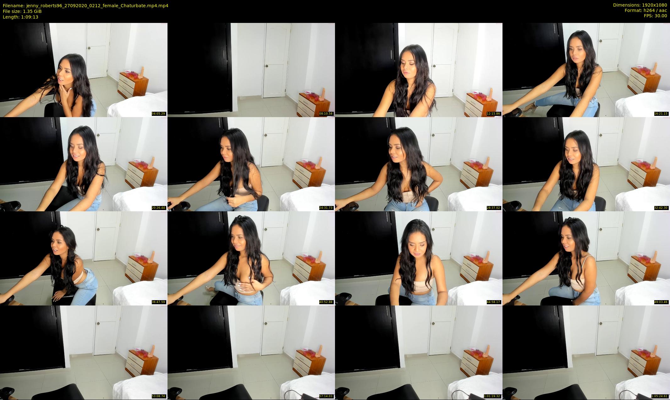 jenny_roberts96 — 70 minute Chaturbate female cam show recording, 1080p, Sep 27, 2020