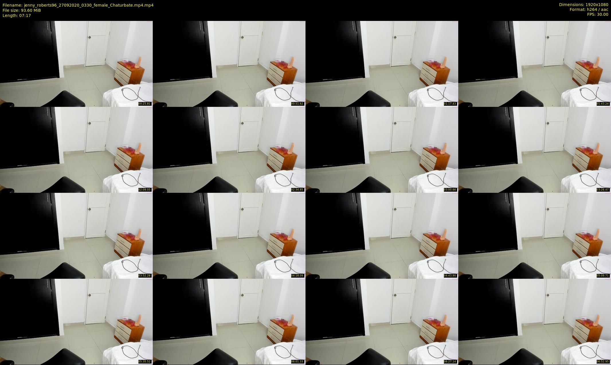 jenny_roberts96 — 8 minute Chaturbate female cam show recording, 1080p, Sep 27, 2020