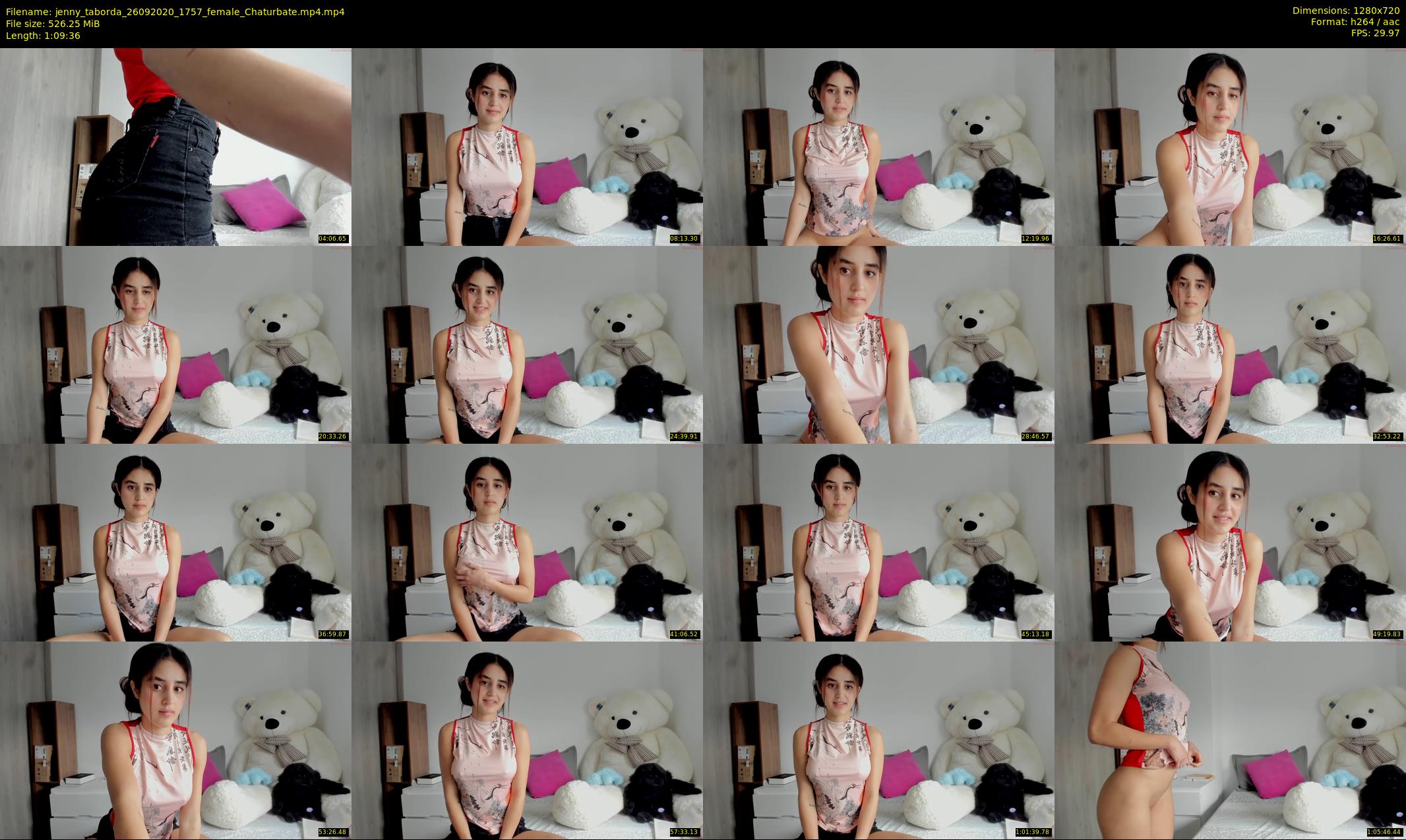 jenny_taborda — 70 minute Chaturbate female cam show recording, 720p, Sep 26, 2020