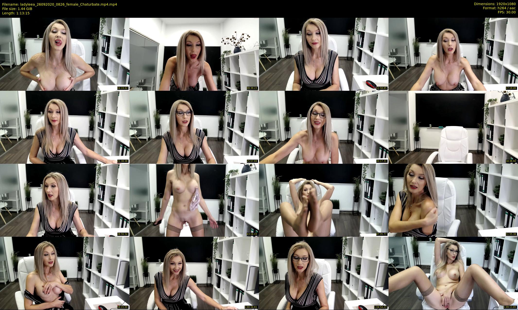 ladyleea — 74 minute Chaturbate female cam show recording, 1080p, Sep 26, 2020