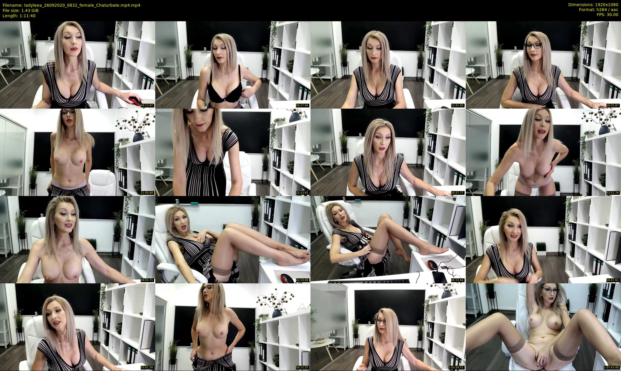 ladyleea — 72 minute Chaturbate female cam show recording, 1080p, Sep 26, 2020