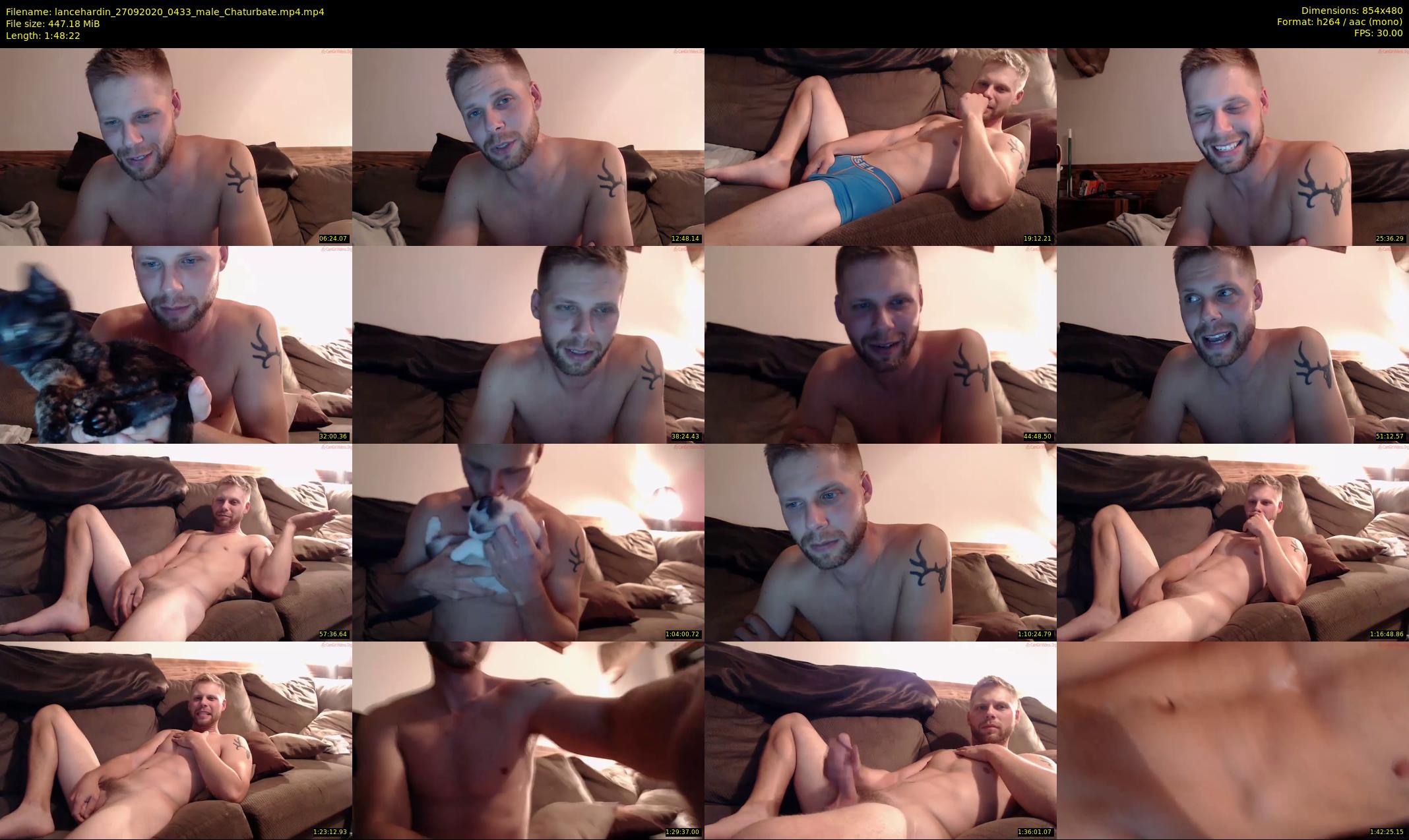 lancehardin — 109 minute Chaturbate male cam show recording, 480p, Sep 27, 2020