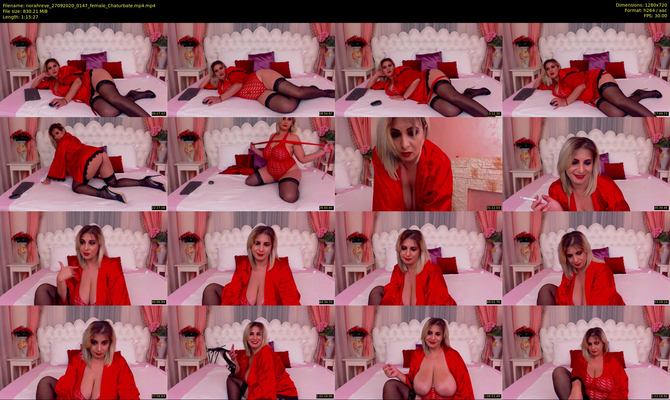norahreve — 76 minute Chaturbate female cam show recording, 720p, Sep 27, 2020