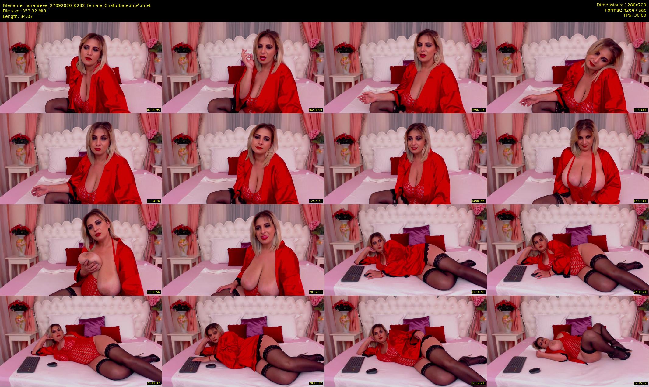 norahreve — 35 minute Chaturbate female cam show recording, 720p, Sep 27, 2020