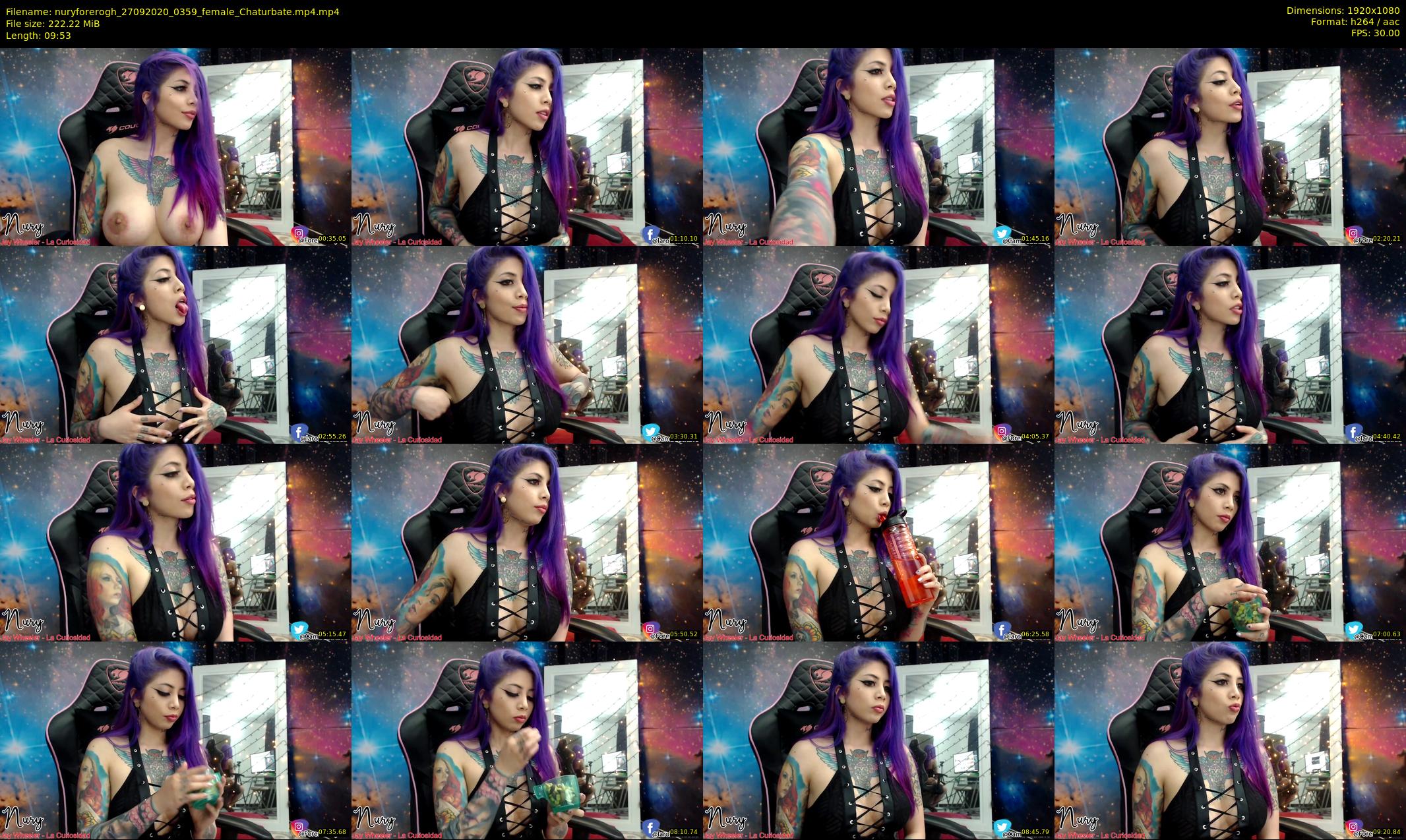 nuryforerogh — 10 minute Chaturbate female cam show recording, 1080p, Sep 27, 2020