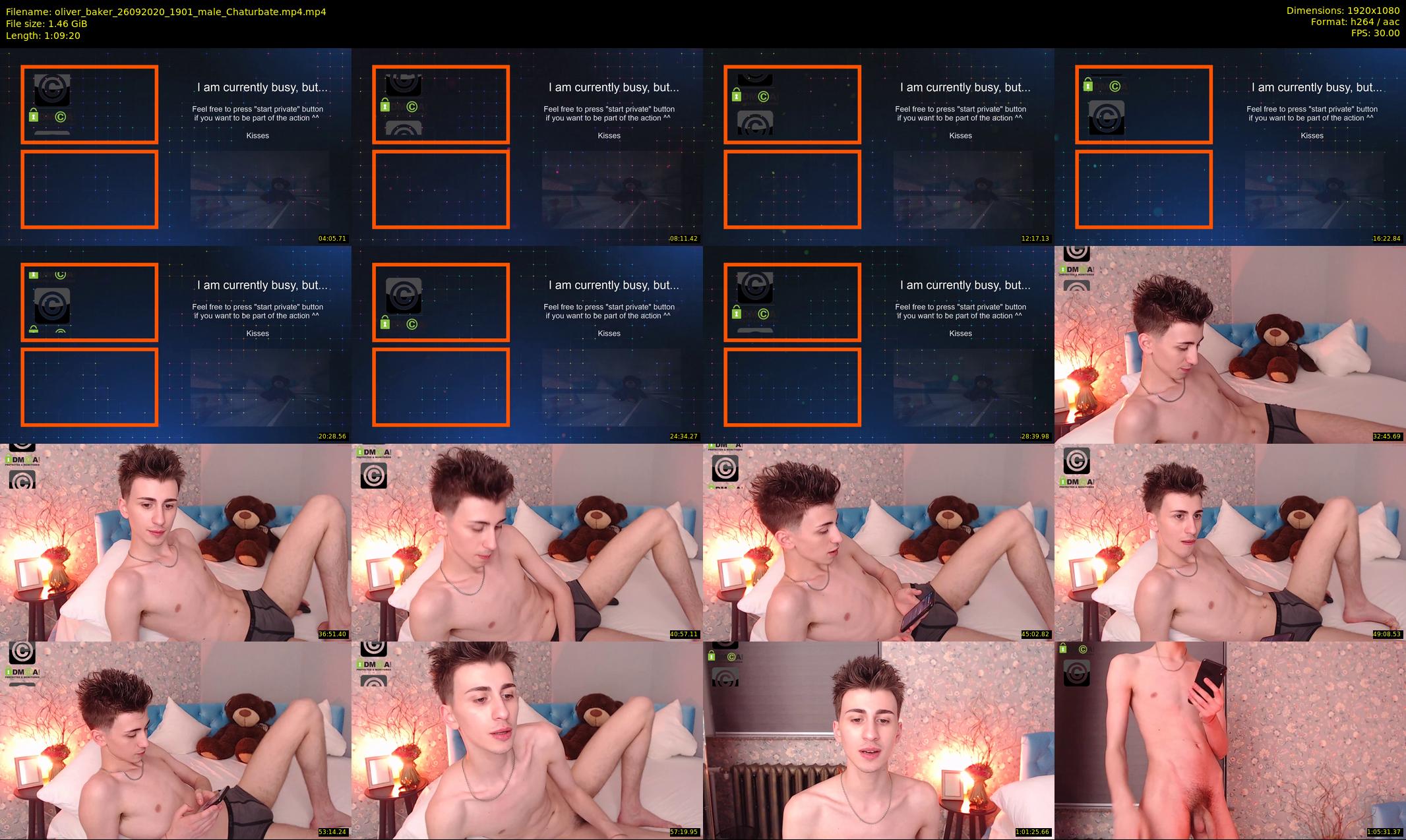 oliver_baker — 70 minute Chaturbate male cam show recording, 1080p, Sep 26, 2020