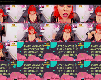 pyrowayne — 59 minute Chaturbate female cam show recording, 720p, Sep 27, 2020