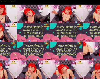 pyrowayne — 59 minute Chaturbate female cam show recording, 720p, Sep 27, 2020
