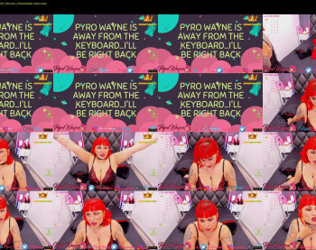 pyrowayne — 30 minute Chaturbate female cam show recording, 720p, Sep 27, 2020