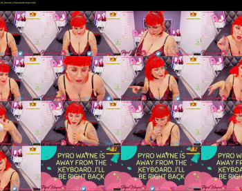 pyrowayne — 59 minute Chaturbate female cam show recording, 720p, Sep 27, 2020