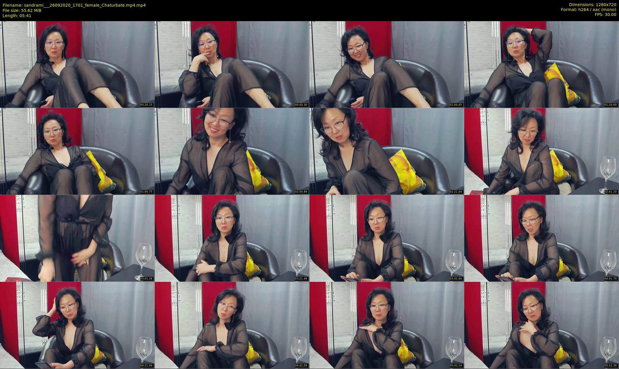 sandrami__ — 6 minute Chaturbate female cam show recording, 720p, Sep 26, 2020