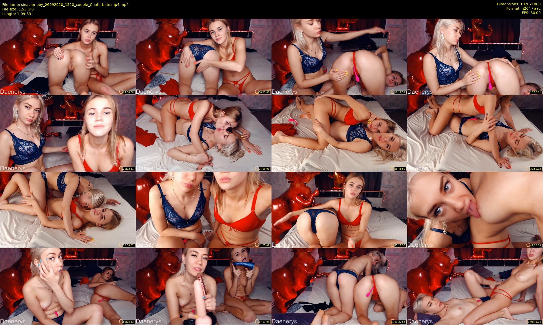 sinacampby — 70 minute Chaturbate couple cam show recording, 1080p, Sep 26, 2020