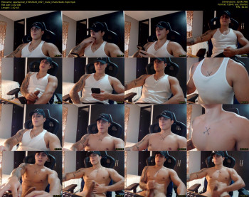 spartacozz — 103 minute Chaturbate male cam show recording, 720p, Sep 27, 2020