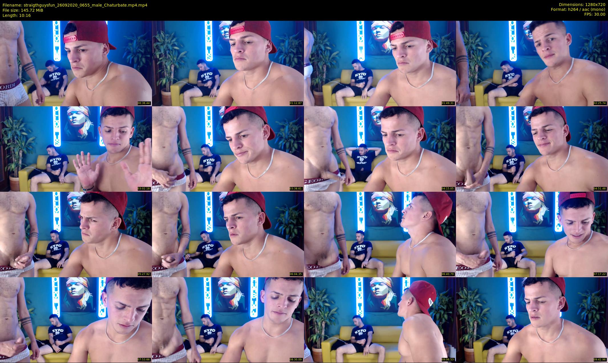straigthguysfun — 11 minute Chaturbate male cam show recording, 720p, Sep 26, 2020