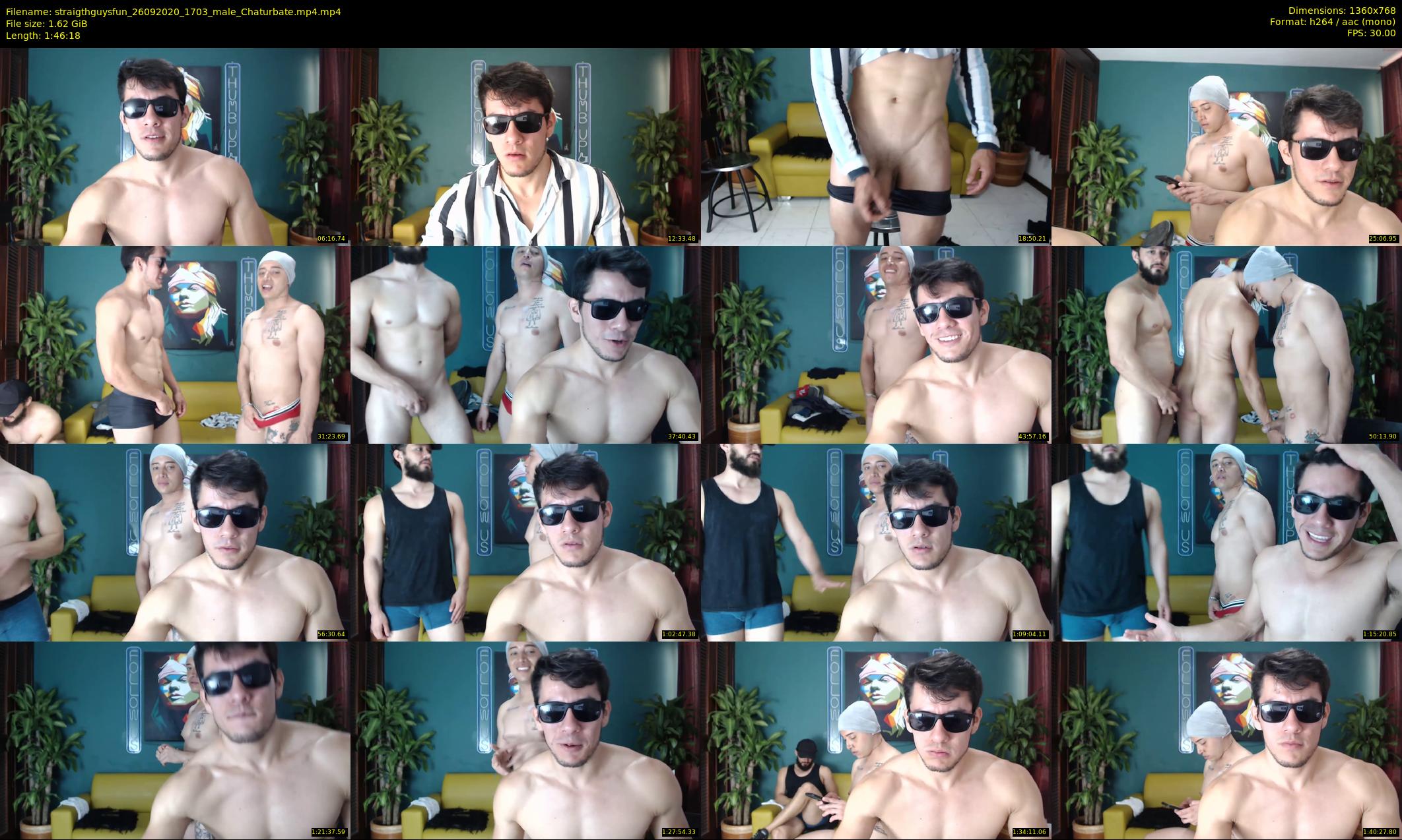 straigthguysfun — 107 minute Chaturbate male cam show recording, 720p, Sep 26, 2020