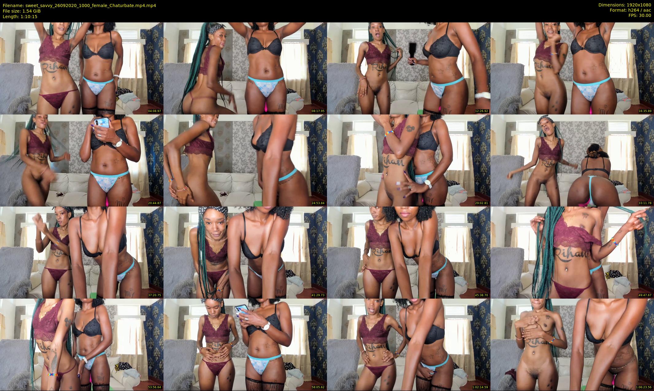 sweet_savvy — 71 minute Chaturbate female cam show recording, 1080p, Sep 26, 2020