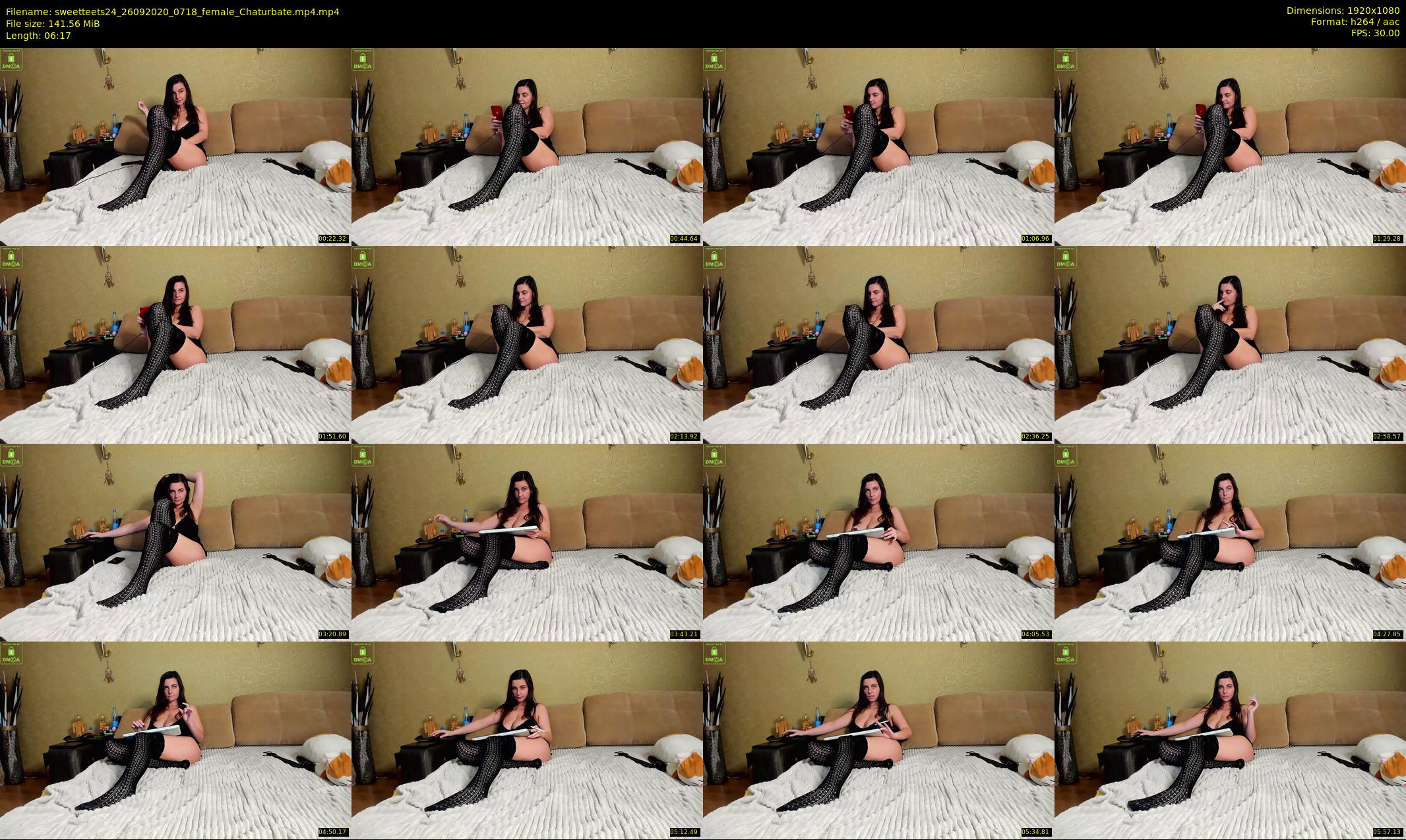 sweetteets24 — 7 minute Chaturbate female cam show recording, 1080p, Sep 26, 2020