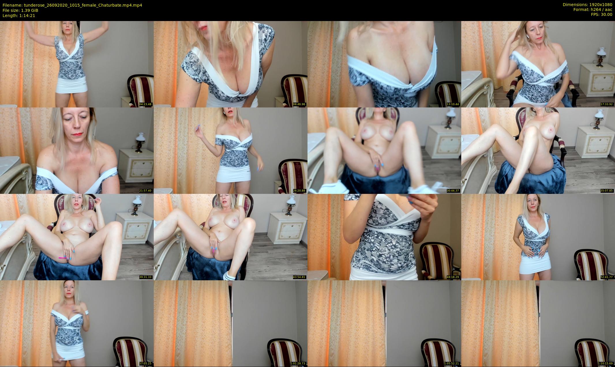 tunderose — 75 minute Chaturbate female cam show recording, 1080p, Sep 26, 2020