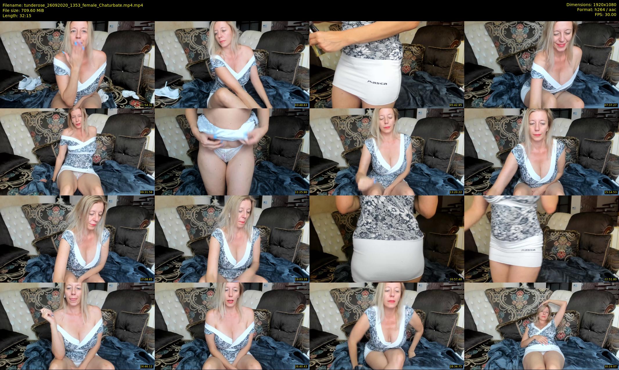 tunderose — 33 minute Chaturbate female cam show recording, 1080p, Sep 26, 2020