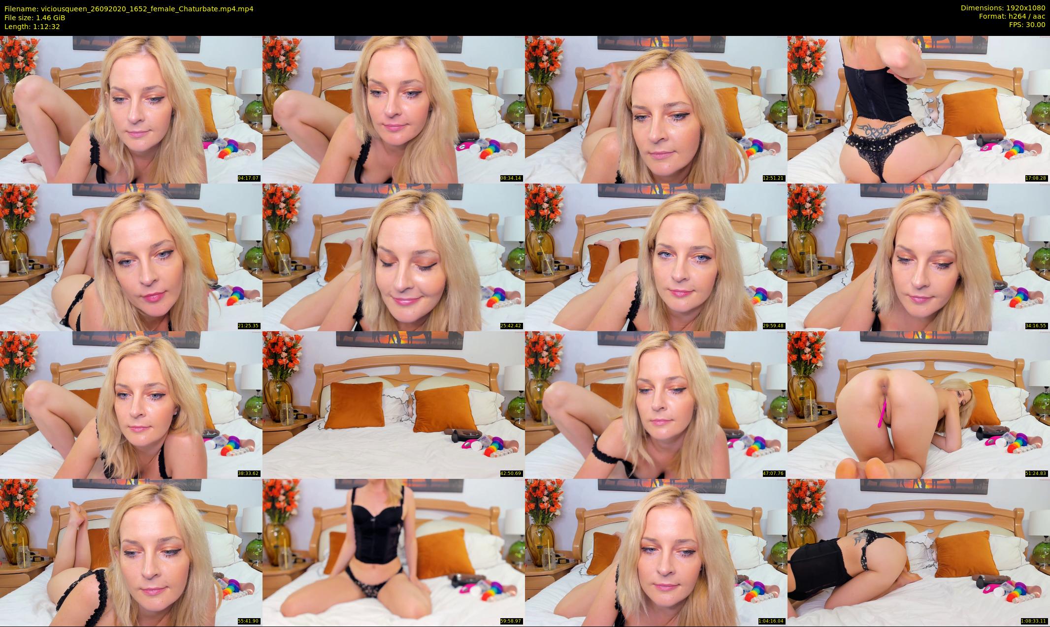 viciousqueen — 73 minute Chaturbate female cam show recording, 1080p, Sep 26, 2020