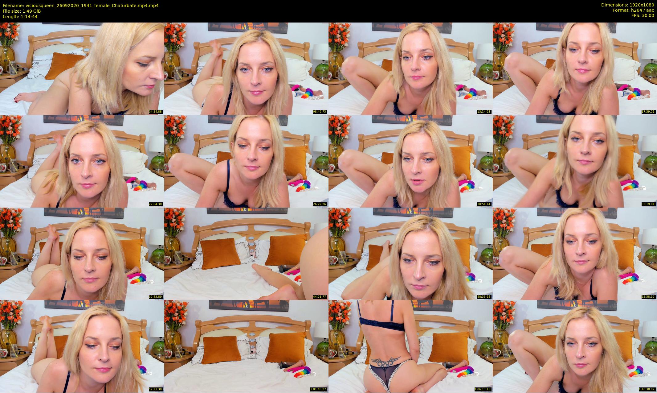 viciousqueen — 75 minute Chaturbate female cam show recording, 1080p, Sep 26, 2020