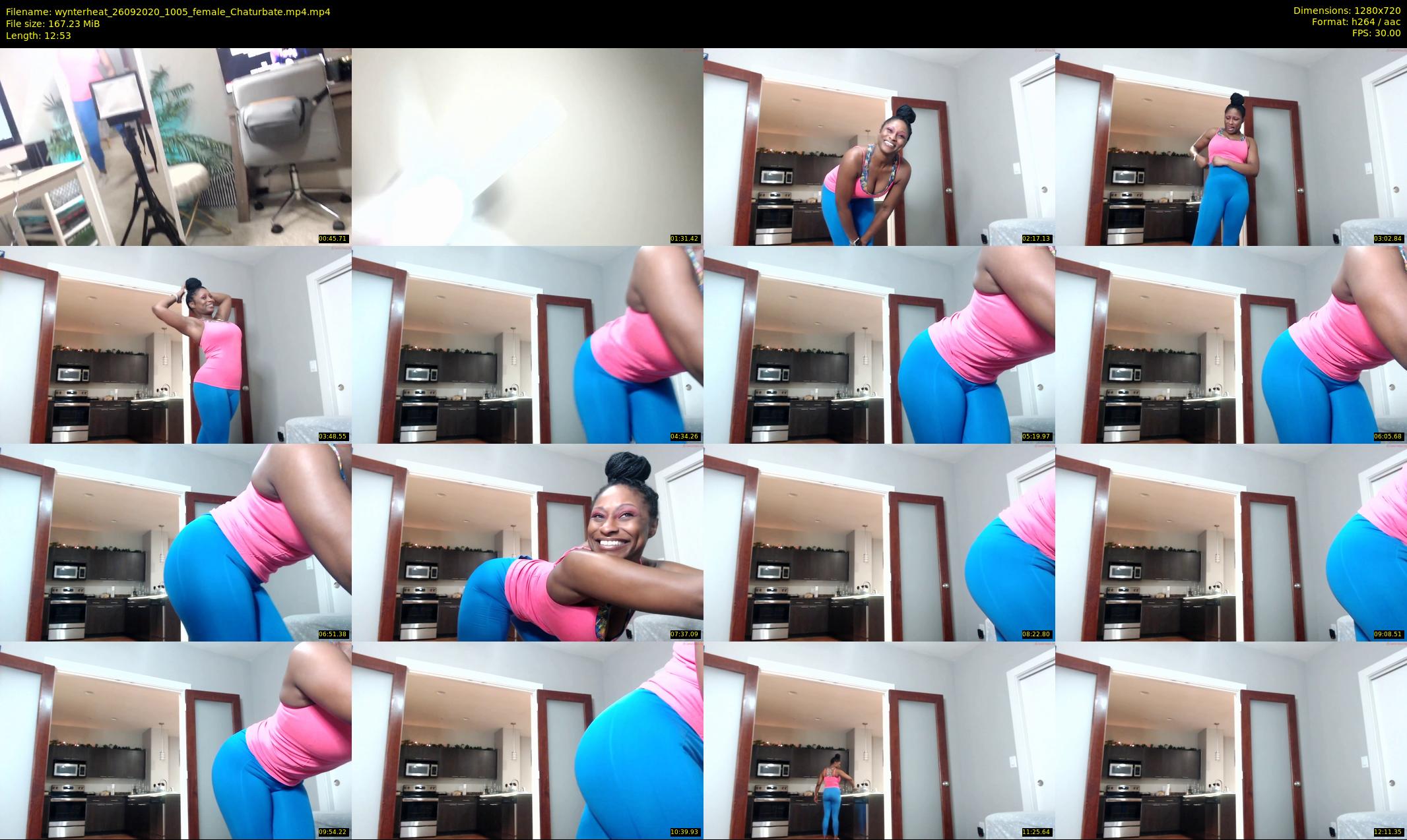 wynterheat — 13 minute Chaturbate female cam show recording, 720p, Sep 26, 2020
